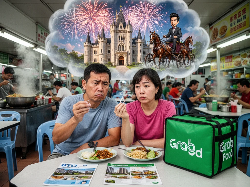 Singapore Slurp: Jay Chou Unveils 2014 Proposal To Remind Sinkies They’re Poor