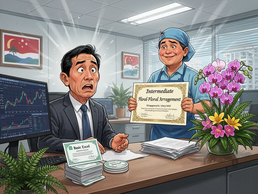 Singapore Slurp: Boss Promotes Intern to MD After SkillsFuture Macramé Course