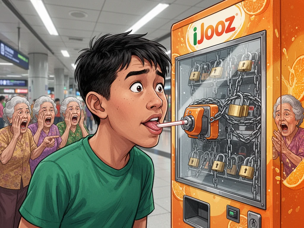 Singapore Slurp: ESSEC Student Arrested For Mistaking iJooz Straw For Micro-Penis